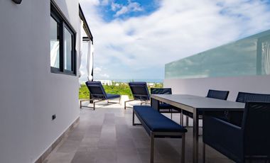 Penthouse en venta en Cruz con Mar en Playa del Carmen