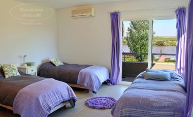 Mansion en el Delta | Isla Santa Monica | Al Rio San Antonio | 10 personas