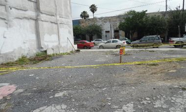 Renta de terreno comercial en esquina Durango y 16 Septiembre Col. Independencia, Monterrey, Nuevo Leon