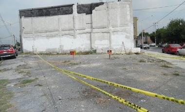 Renta de terreno comercial en esquina Durango y 16 Septiembre Col. Independencia, Monterrey, Nuevo Leon