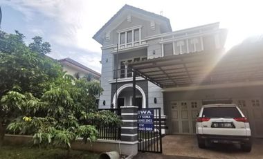 Disewakan Rumah Besar Telaga Golf Virginia BSD Tangerang - Furnish Lengkap Bersih Nyaman Siap Huni Harga Murah