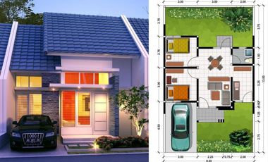 rumah lokasi kota murah FREE DESAIN FREE BALIK NAMA