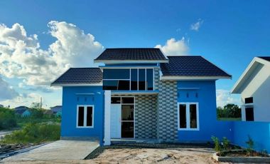 Rumah 1 lantai Palangkaraya Kalimantan dengan Type 80/336 tanpa bi cheking