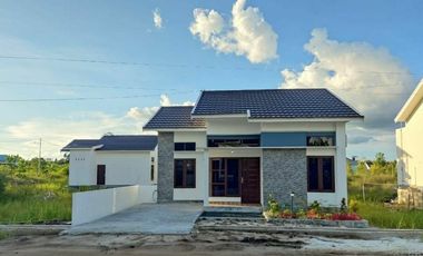 Rumah 1 lantai Palangkaraya Kalimantan dengan Type 80/336 tanpa bi cheking