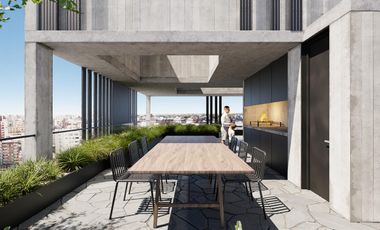 Departamento en venta 2 dormitorios con patio - Pileta - Gimnasio - Rooftop - Parrillero