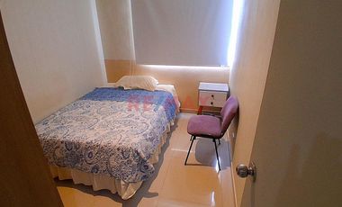 🙂 Depa En Alquiler Garden 360 📺🛋 Amoblado (1 X 1) 🛌🏻 3 Habitaciones 👉 Cotiza La Opción Sin Amoblar