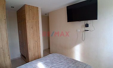 🙂 Depa En Alquiler Garden 360 📺🛋 Amoblado (1 X 1) 🛌🏻 3 Habitaciones 👉 Cotiza La Opción Sin Amoblar