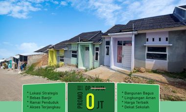 rumah subsidi 2 kamar di bandar Lampung TANPA DP