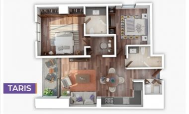 DEPARTAMENTO EN VENTA EN ZIBATA EL MARQUES QUERETARO GAA