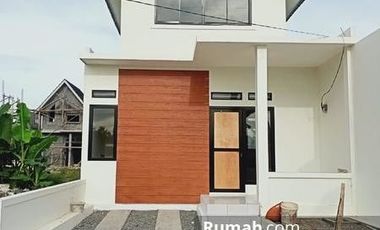 dijual rumah siap bangun lokasi kota free desain harga murah