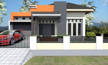 dijual rumah siap bangun lokasi kota free desain harga murah