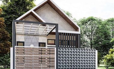 dijual rumah siap bangun lokasi kota free desain harga murah