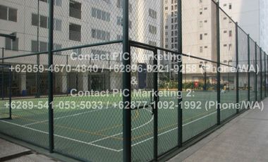 Disewakan Tahunan Apartemen 3BR Bassura City Tw F lt10 AK Un Furnished AC