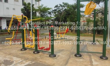Disewakan Tahunan Apartemen 3BR Bassura City Tw F lt10 AK Un Furnished AC