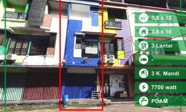 Dijual Ruko di Jalan Teuku Umar, Pontianak