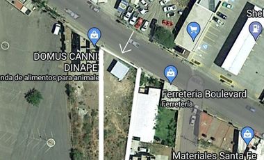 Terreno en RENTA en Avenida Santa Fe al sur de la ciudad