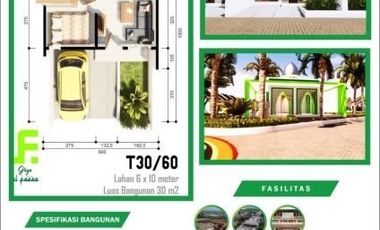 Rumah Murah Skema Syariah lokasi strategis
