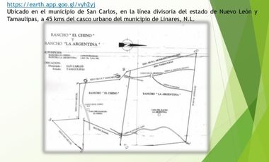 Terreno en venta en San Carlos Tamaulipas