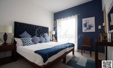 DEPARTAMENTO EN VENTA, SAN MIGUEL DE ALLENDE, FRACC. PRIVADO,  3 REC, 1ER PISO