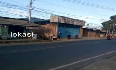 Jual rumah hitung tanah 476m pinggir jalan nasional cimahi