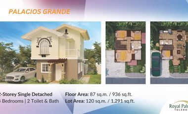 2 STOREY 4 BEDROOMS SINGLE DETACHED WITH BALCONY FOR SALE IN ROYAL PALM SUBDIVION TOLEDO CITY, CEBU