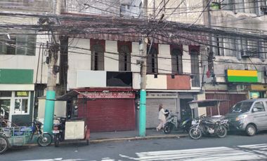 Prime Location Commercial Property for Sale in Sta. Cruz, Manila near Metropolitan Medical Center