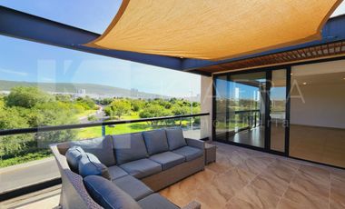 Departamento  en Renta, El Refugio, Querétaro NO INCLUYE MUEBLES DE TERRAZA