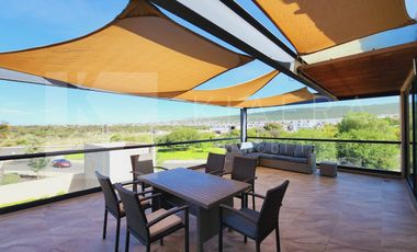 Departamento  en Renta, El Refugio, Querétaro NO INCLUYE MUEBLES DE TERRAZA