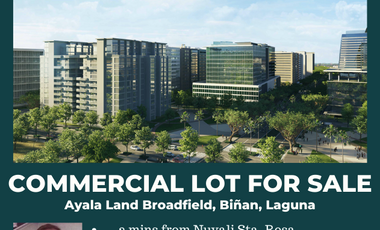 Commercial Lot for Sale in Ayala Land Broadfield near Laguna Technopark