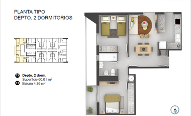 DEPARTAMENTOS DE CATEGORIA | NUEVA CORDOBA |  EN PESOS Y FINANCIAMIENTO DEL 50%
