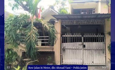 Dijual Rumah Kebonsari Gayungan dekat Ahmad Yani Polda Jatim Tol Waru Royal Plaza SHM