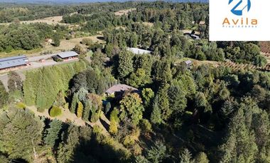 Villarrica parcelas en venta sector los Guindos a un costado del Colegio Alemán Camino Villarrica Pucón VTAP157