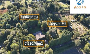 Villarrica parcelas en venta sector los Guindos a un costado del Colegio Alemán Camino Villarrica Pucón VTAP157