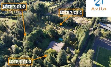 Villarrica parcelas en venta sector los Guindos a un costado del Colegio Alemán Camino Villarrica Pucón VTAP157