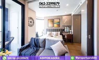 For rent Ashton Asoke: 1 bedroom corner unit close to MRT Sukhumvit / BTS Asoke