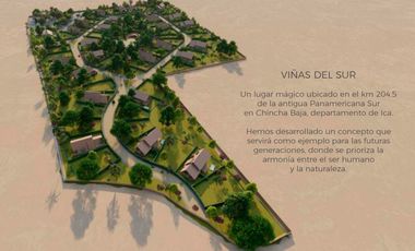 Vendo lotes de campo en Chincha