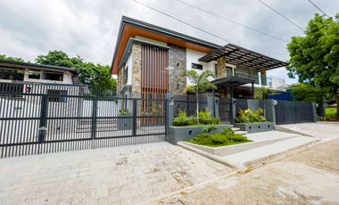 Mission Hills Havila 2-Storey Modern Industrial House for Sale with swimming pool in Antipolo, Rizal
