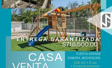 CASA EN COL. PUERTA GRANDE, MICHOACÁN.