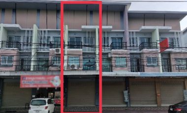 ขายอาคารพานิช 3 ชั้น ถนนข้าวหลาม ห้วยกะปิ ชลบุรี