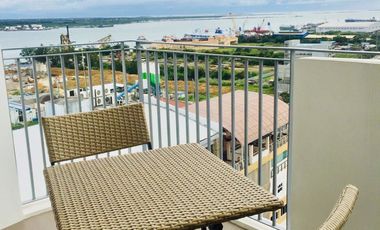 RUSH SALE! MODERN STUDIO WITH SEAVIEW BALCONY IN NORTHSTAR. NEAR CEBU DOCTOR'S UNIVERSITY-MANDAUE CEBU.