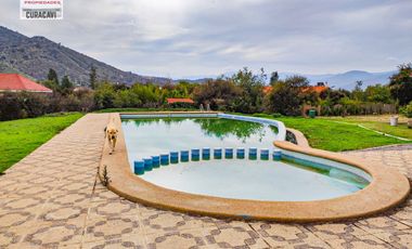 🏠León Propiedades vende o arrienda hermosa casa en sector Los Naranjos , Curacavi🏠