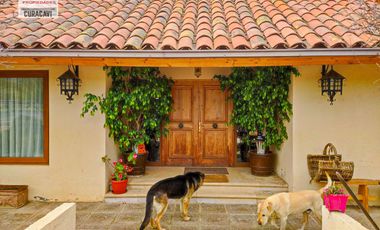 🏠León Propiedades vende o arrienda hermosa casa en sector Los Naranjos , Curacavi🏠