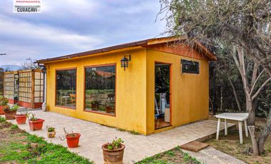 🏠León Propiedades vende o arrienda hermosa casa en sector Los Naranjos , Curacavi🏠