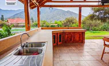 🏠León Propiedades vende o arrienda hermosa casa en sector Los Naranjos , Curacavi🏠