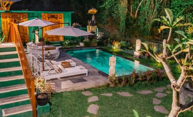The best, comfortable, safe and quiet residence for rent, bamboo villas & joglo villas