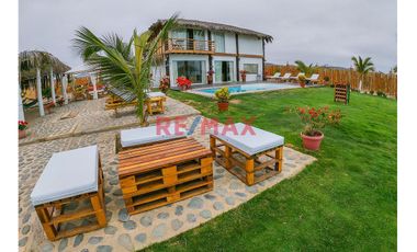 Hermosa Casa De Playa En Venta, Zorritos , Tumbes, Peru