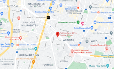 DEPTO VENTA en Patricio Sanz 2016, Florida, Ciudad de México, CDMX, México