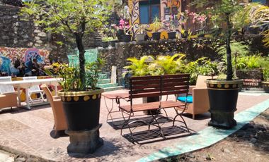 Villa and resto near Baron Beach Gunung kidul yogyakarta