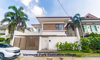 House & Lot for Sale Vermont Park Executive Village Brand New Modern Tropical Asian House and Lot for Sale