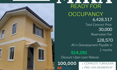 MIKA | 2 BR | READY FOR OCCUPANCY